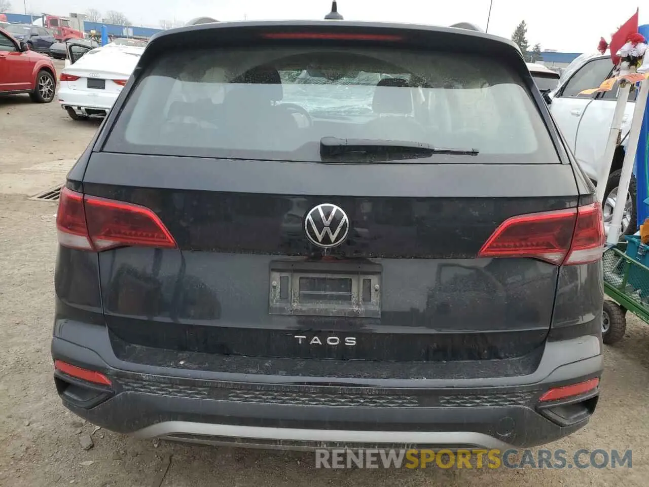 6 Photograph of a damaged car 3VVDX7B22NM058637 VOLKSWAGEN TAOS S 2022