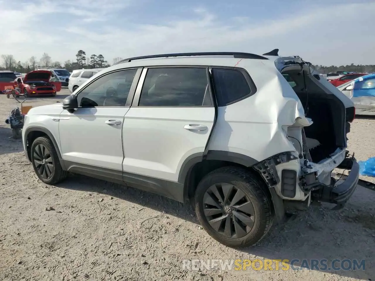2 Photograph of a damaged car 3VVDX7B23NM046240 VOLKSWAGEN TAOS S 2022