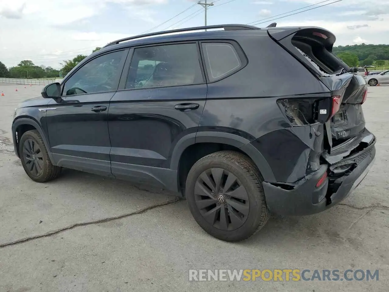 2 Photograph of a damaged car 3VVDX7B26NM003348 VOLKSWAGEN TAOS S 2022
