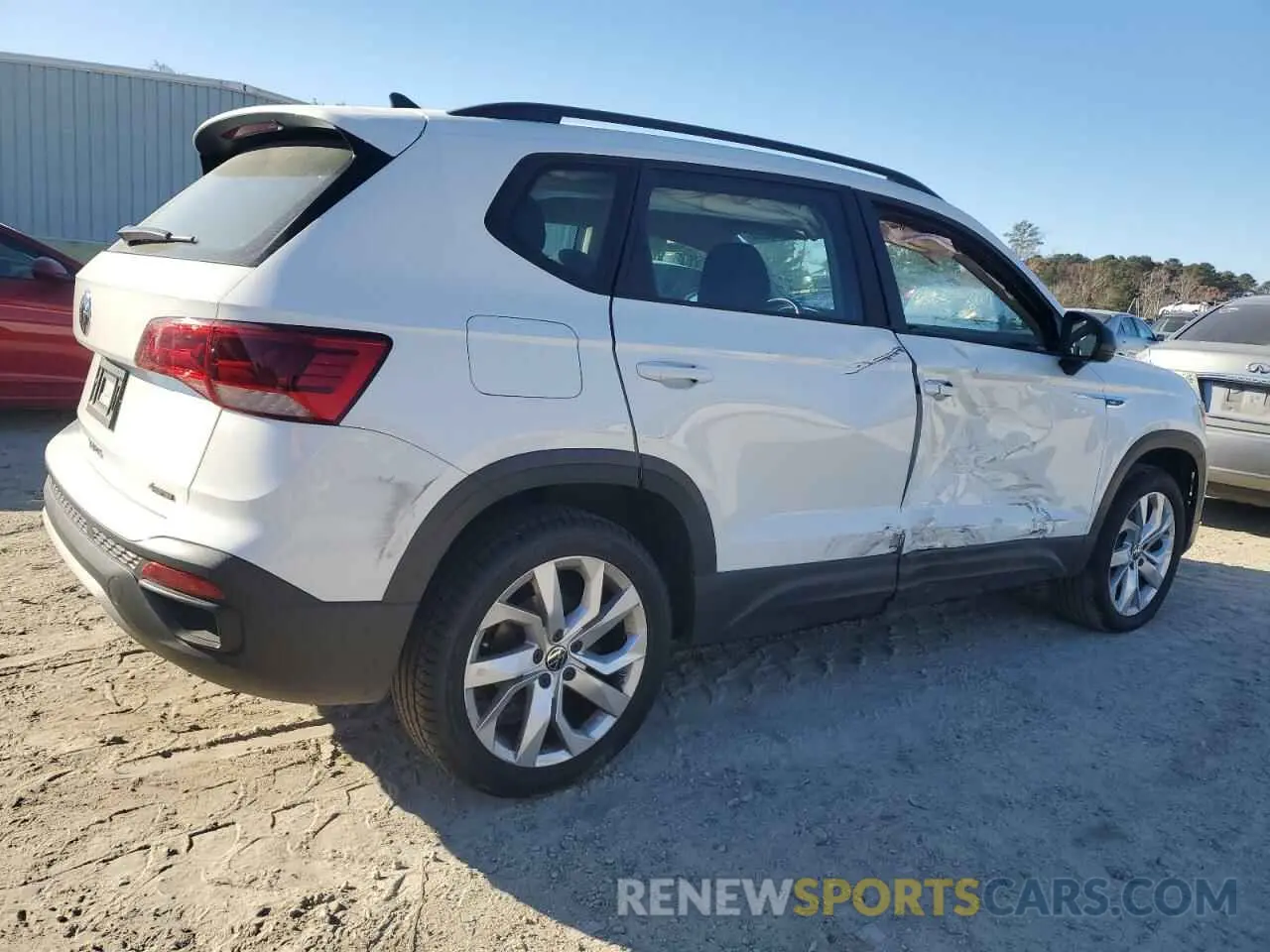 3 Photograph of a damaged car 3VVAX7B29PM311376 VOLKSWAGEN TAOS S 2023
