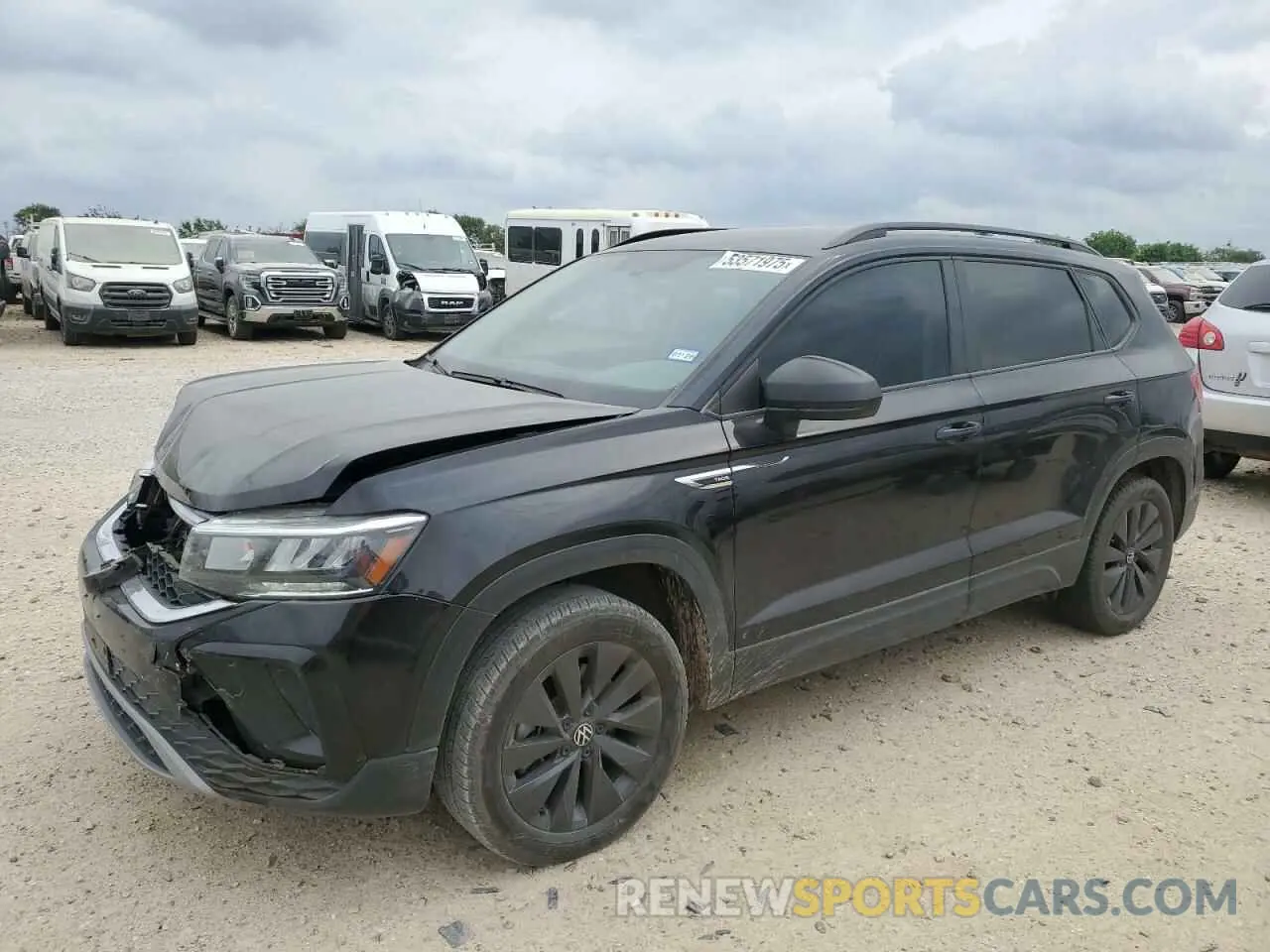 1 Photograph of a damaged car 3VVCX7B20PM323392 VOLKSWAGEN TAOS S 2023