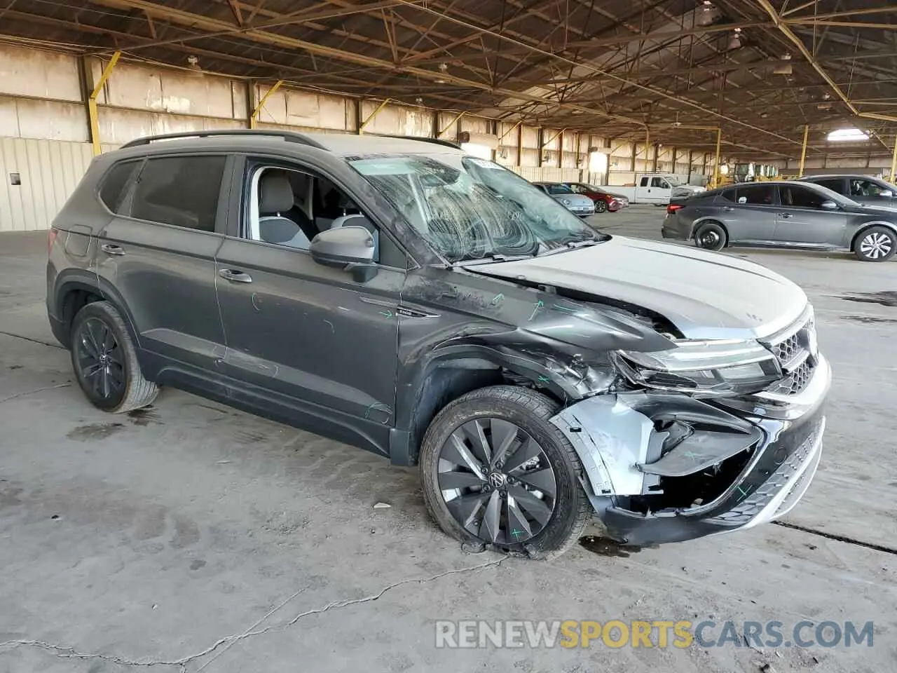 4 Photograph of a damaged car 3VVCX7B22PM365966 VOLKSWAGEN TAOS S 2023