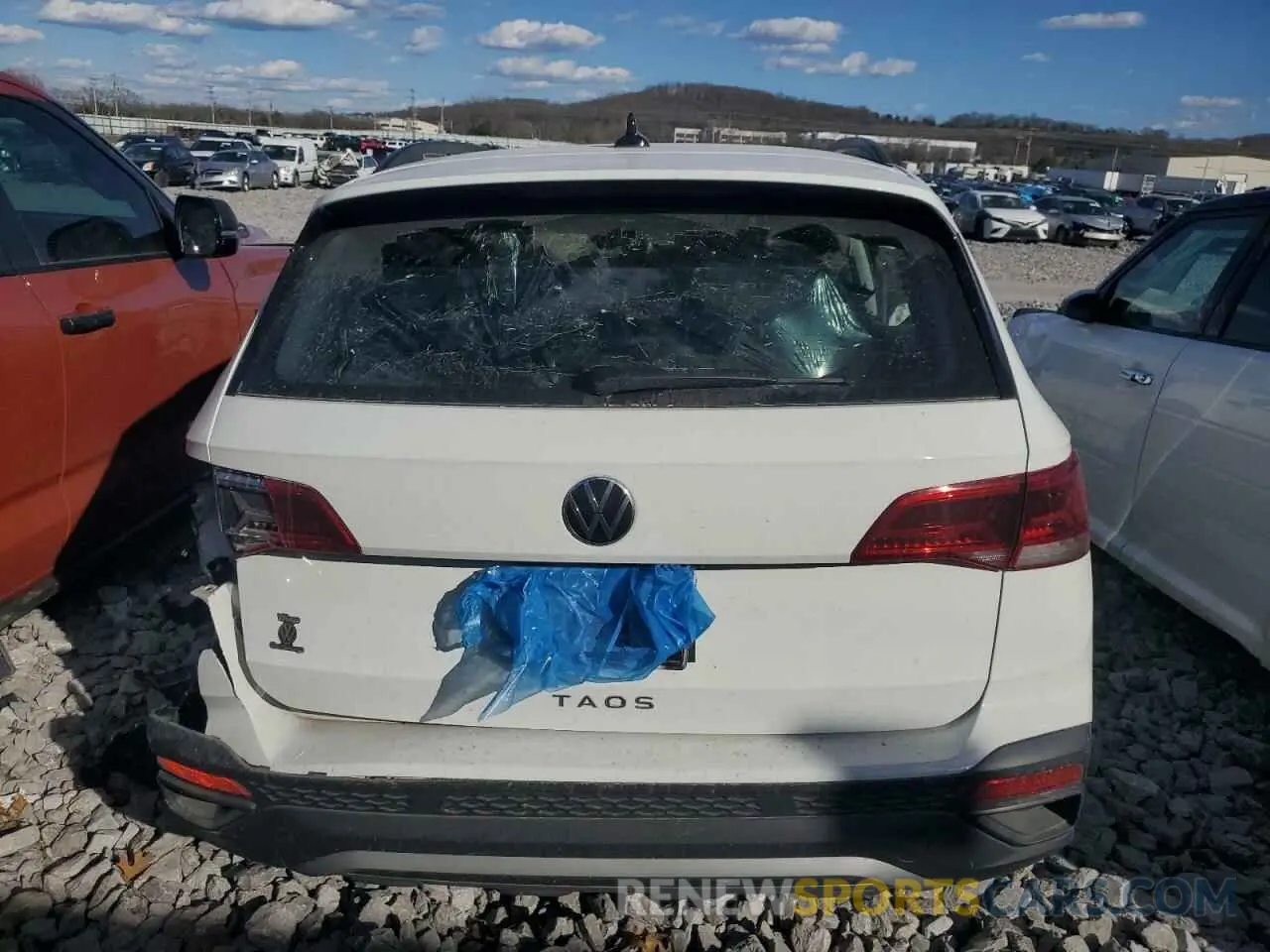 6 Photograph of a damaged car 3VVCX7B23PM369797 VOLKSWAGEN TAOS S 2023