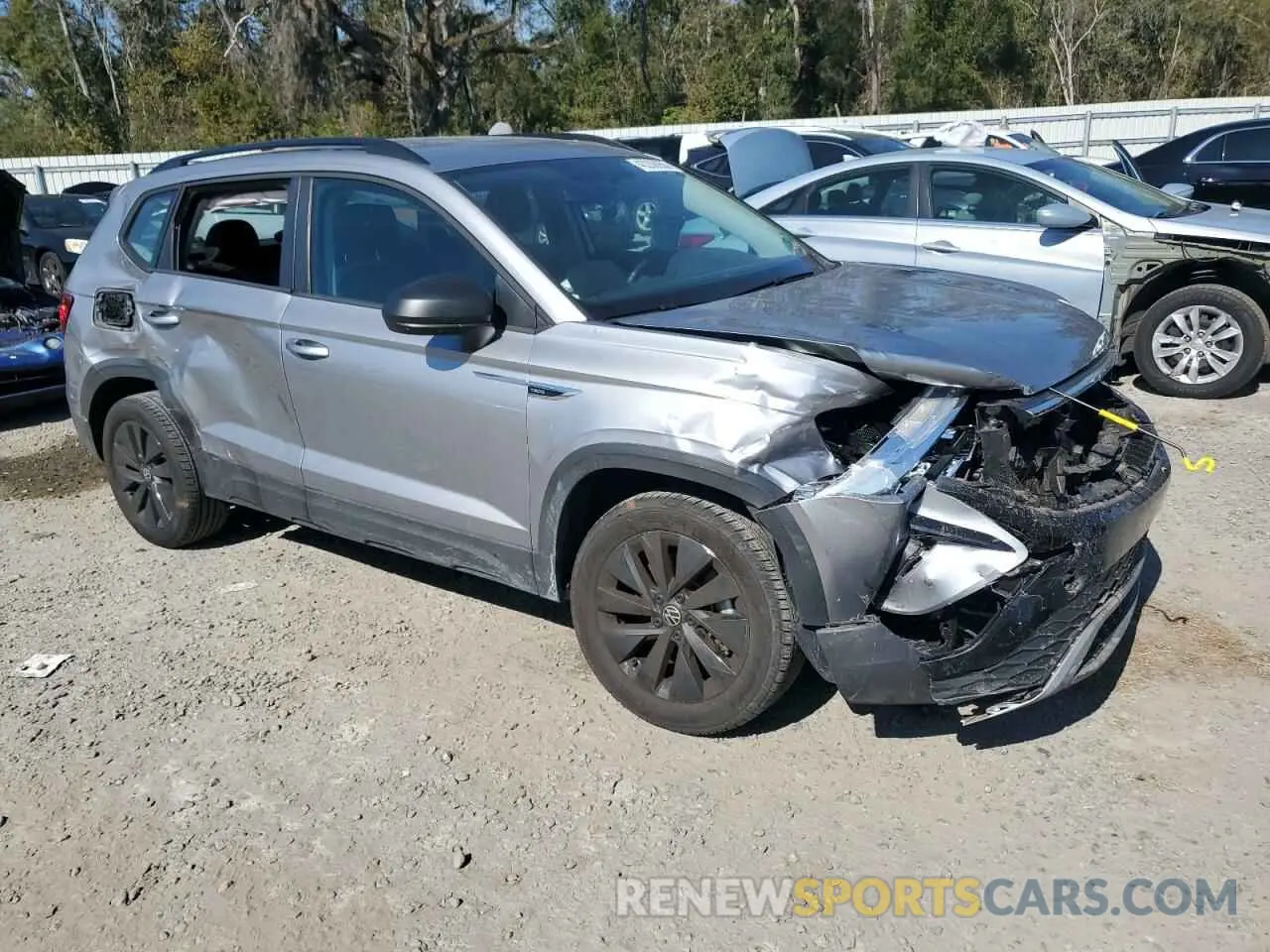 4 Photograph of a damaged car 3VVCX7B23PM371534 VOLKSWAGEN TAOS S 2023