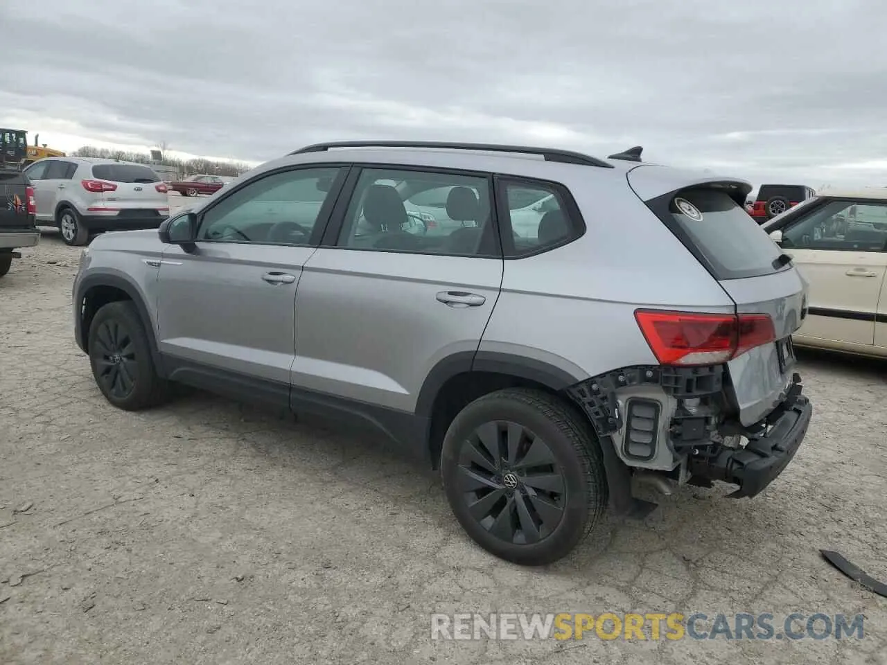 2 Photograph of a damaged car 3VVCX7B24PM305607 VOLKSWAGEN TAOS S 2023