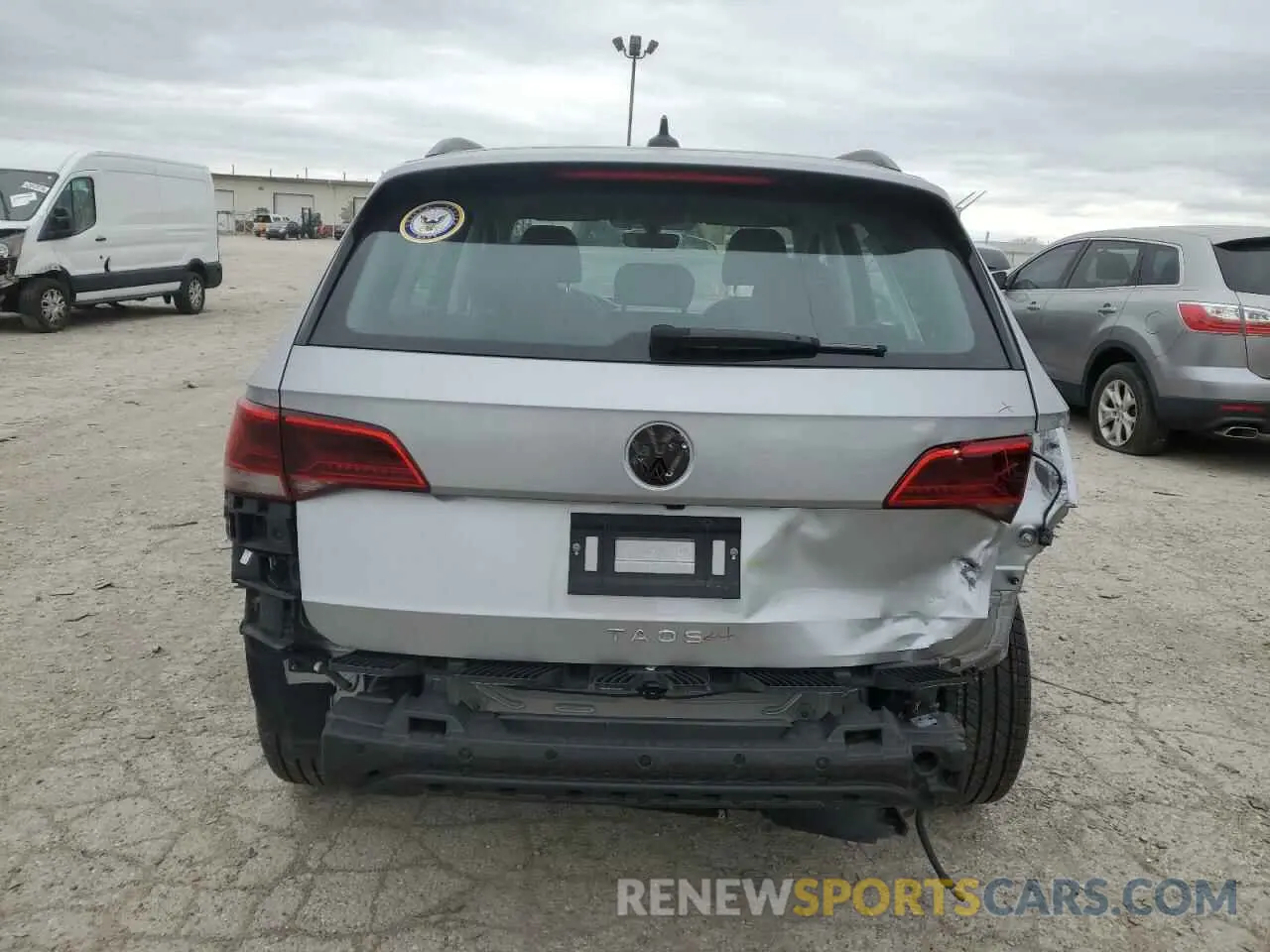 6 Photograph of a damaged car 3VVCX7B24PM305607 VOLKSWAGEN TAOS S 2023