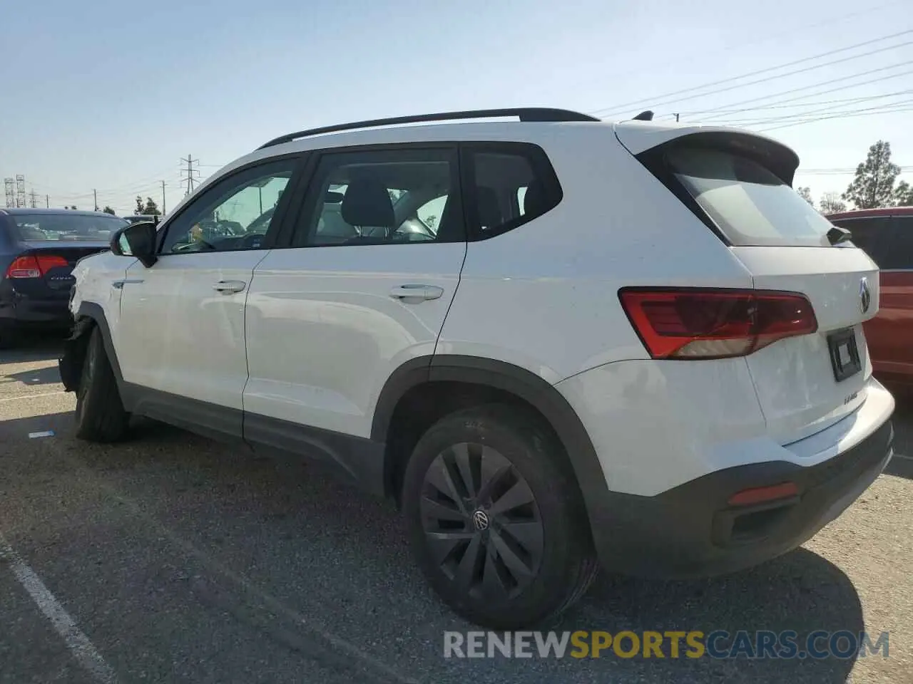 2 Photograph of a damaged car 3VVCX7B24PM307678 VOLKSWAGEN TAOS S 2023