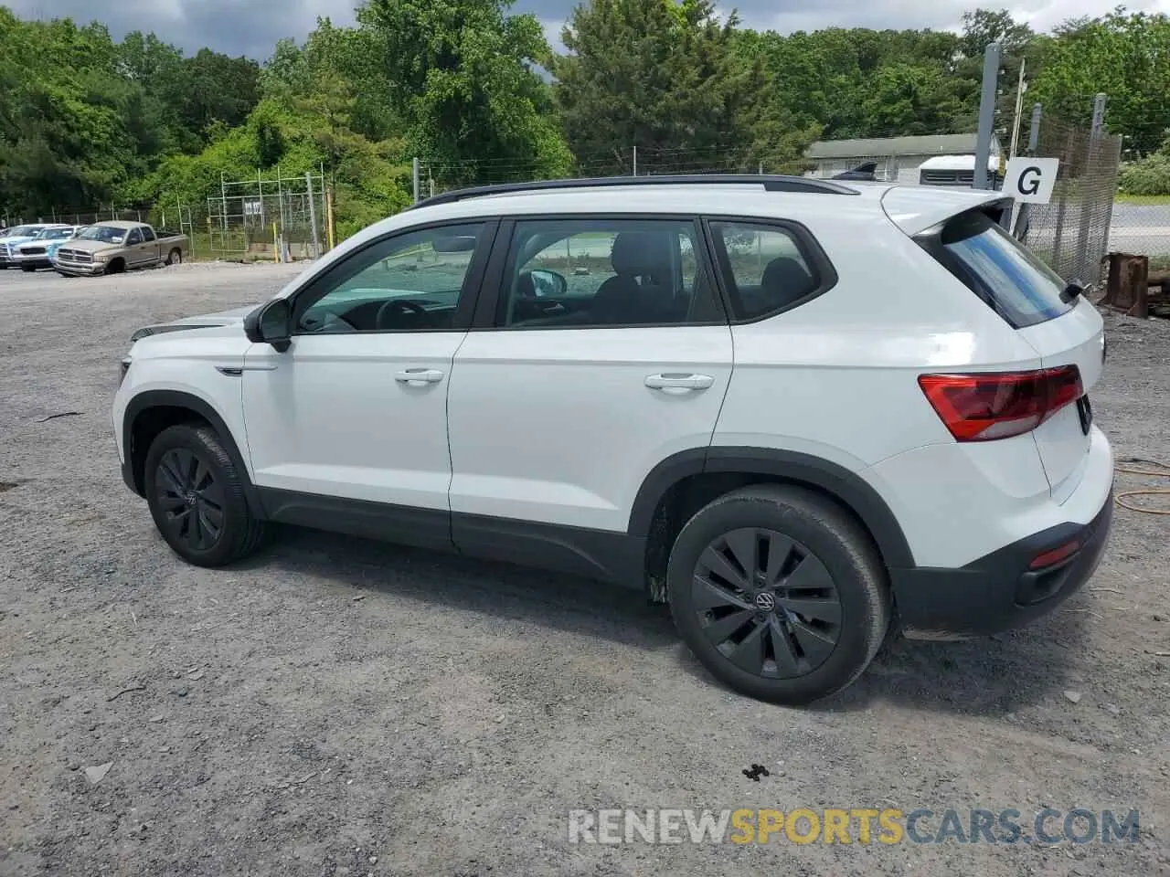 2 Photograph of a damaged car 3VVCX7B28PM317890 VOLKSWAGEN TAOS S 2023