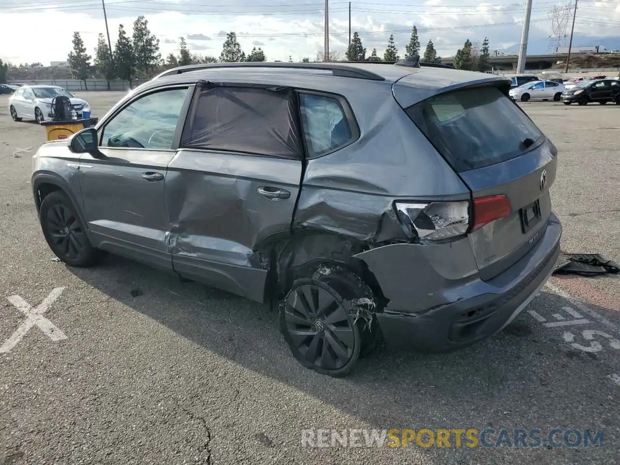 2 Photograph of a damaged car 3VVCX7B29PM367858 VOLKSWAGEN TAOS S 2023