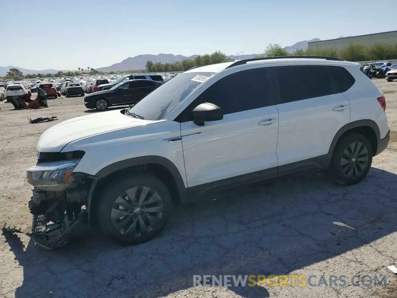1 Photograph of a damaged car 3VVDX7B26PM326902 VOLKSWAGEN TAOS S 2023