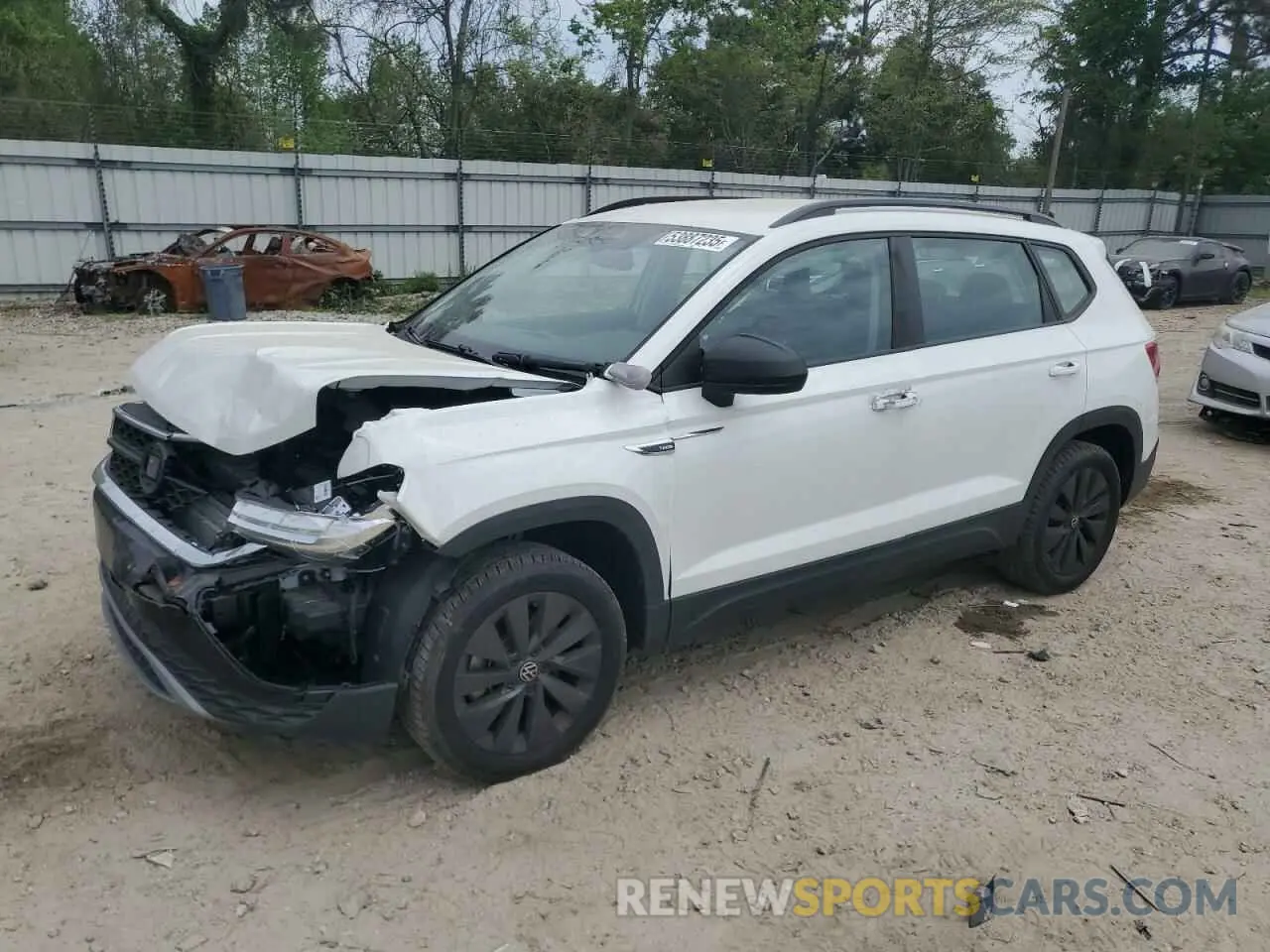 1 Photograph of a damaged car 3VVDX7B26PM354005 VOLKSWAGEN TAOS S 2023