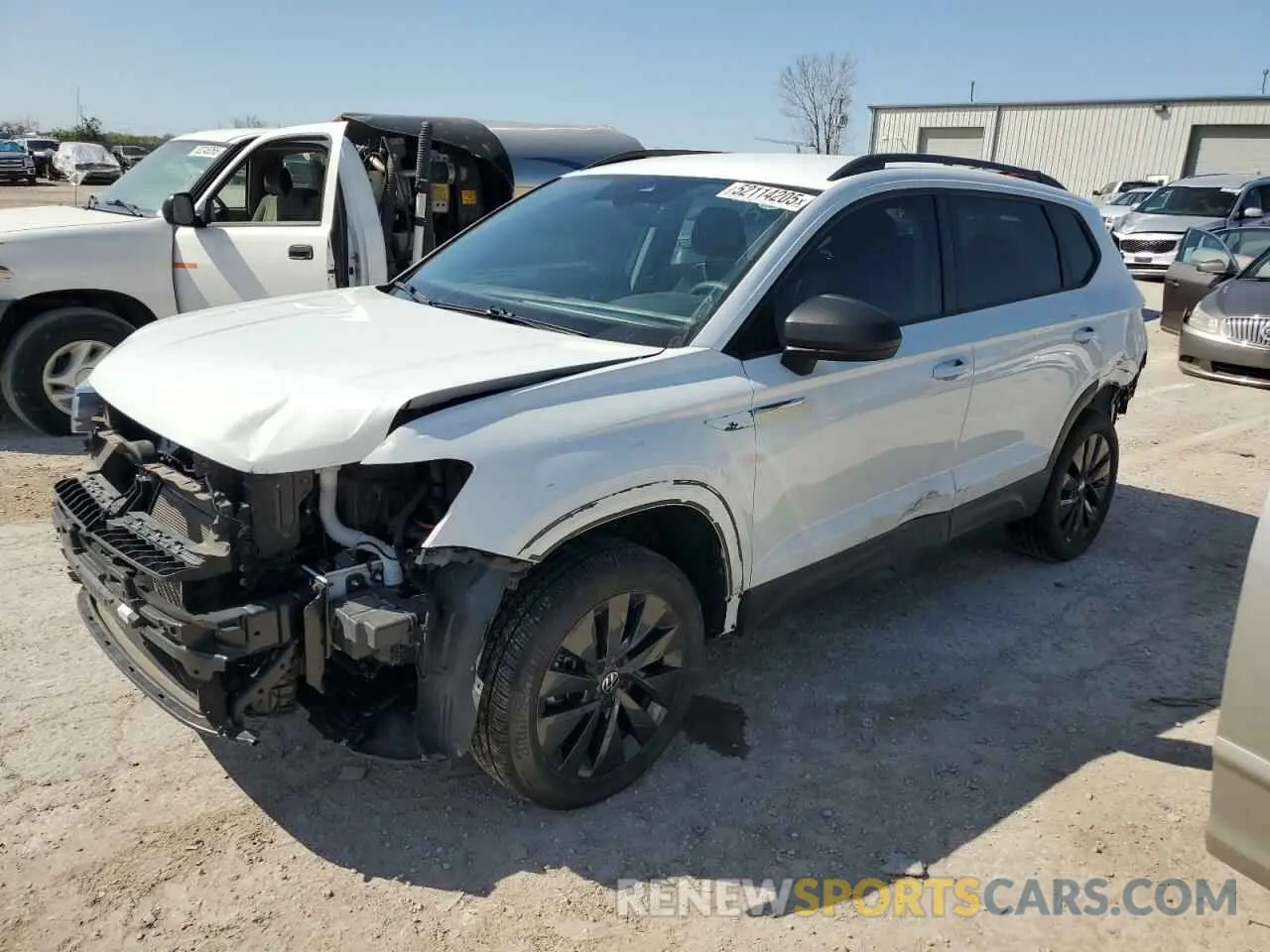 1 Photograph of a damaged car 3VVDX7B28PM382436 VOLKSWAGEN TAOS S 2023