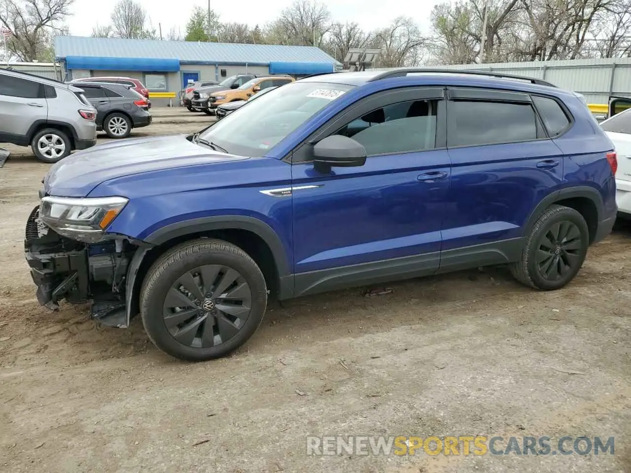 1 Photograph of a damaged car 3VV5X7B27RM105381 VOLKSWAGEN TAOS S 2024