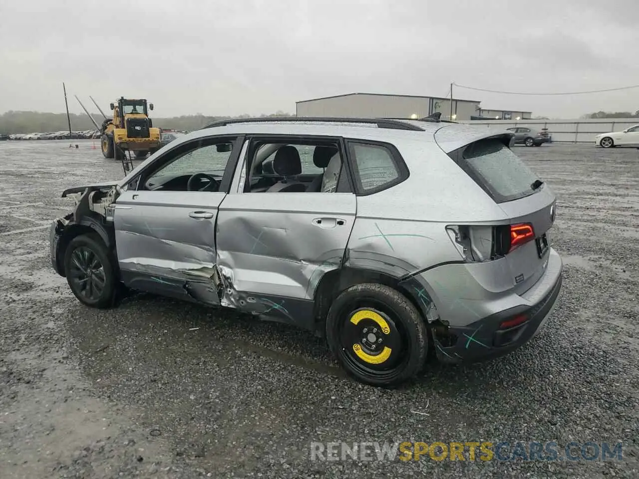 2 Photograph of a damaged car 3VV5X7B29RM105608 VOLKSWAGEN TAOS S 2024