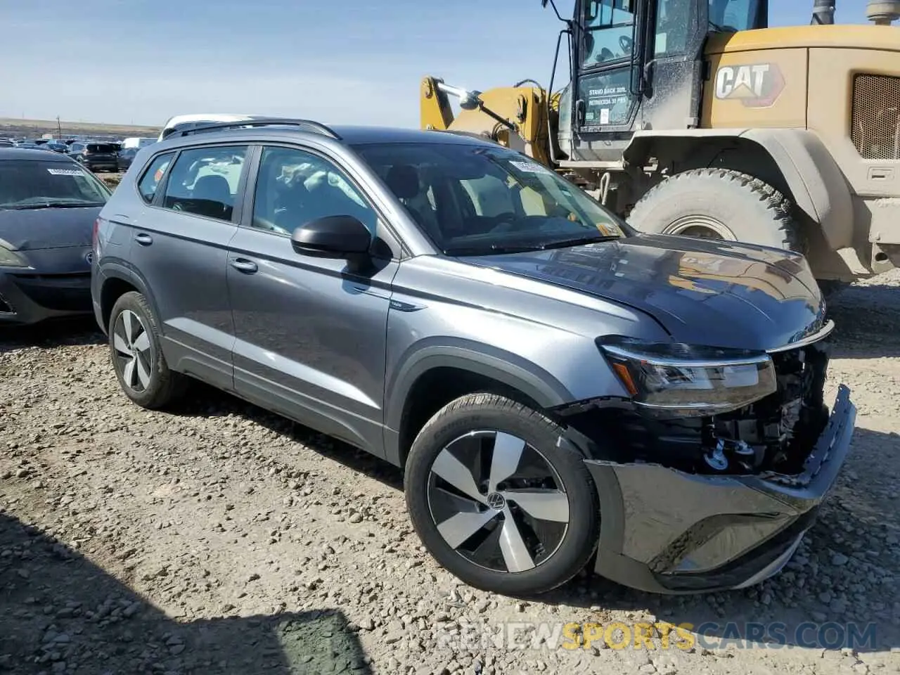 4 Photograph of a damaged car 3VV8X7B22RM124157 VOLKSWAGEN TAOS S 2024
