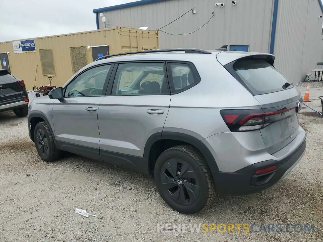 2 Photograph of a damaged car 3VV5C7B26SM033350 VOLKSWAGEN TAOS S 2025