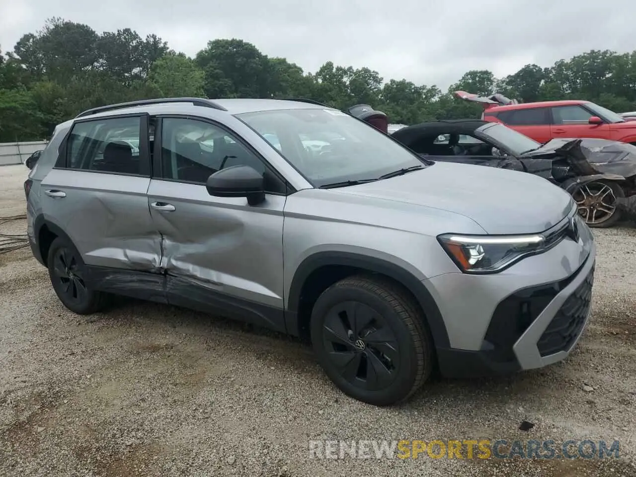 4 Photograph of a damaged car 3VV5C7B26SM033350 VOLKSWAGEN TAOS S 2025