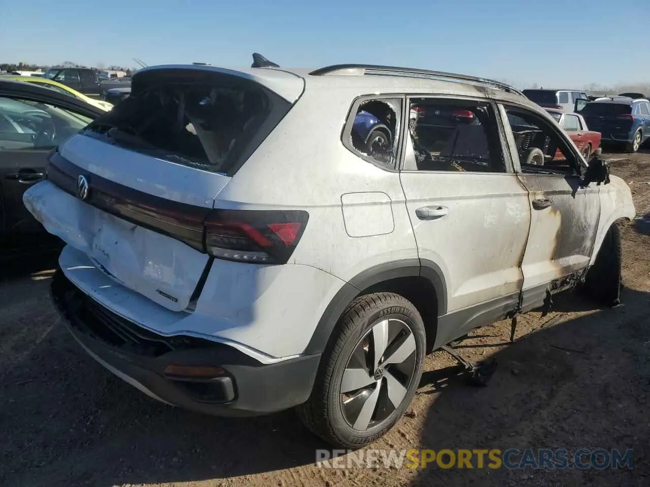 3 Photograph of a damaged car 3VV8C7B25SM011868 VOLKSWAGEN TAOS S 2025