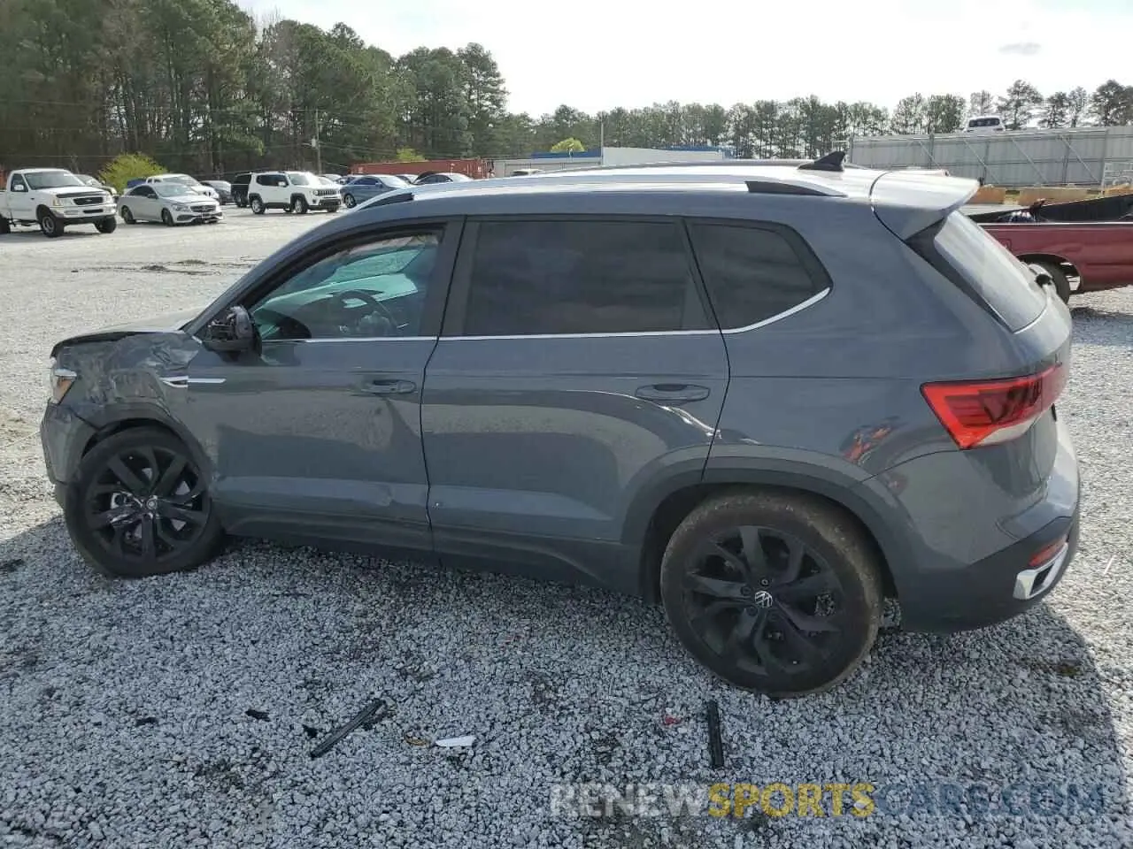 2 Photograph of a damaged car 3VVRX7B20NM075703 VOLKSWAGEN TAOS SE 2022