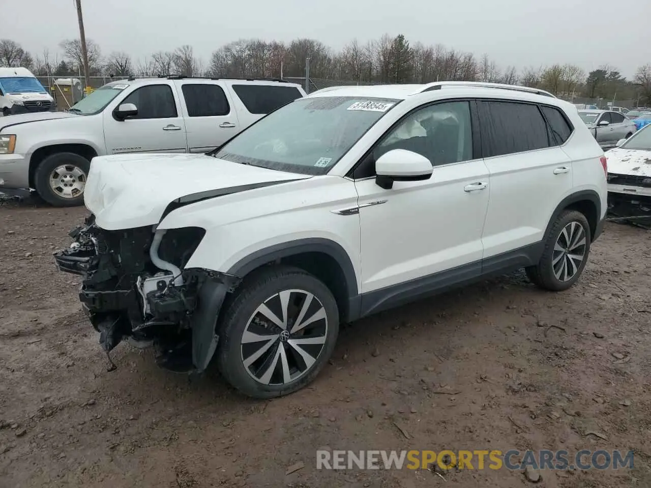 1 Photograph of a damaged car 3VVRX7B28NM044585 VOLKSWAGEN TAOS SE 2022