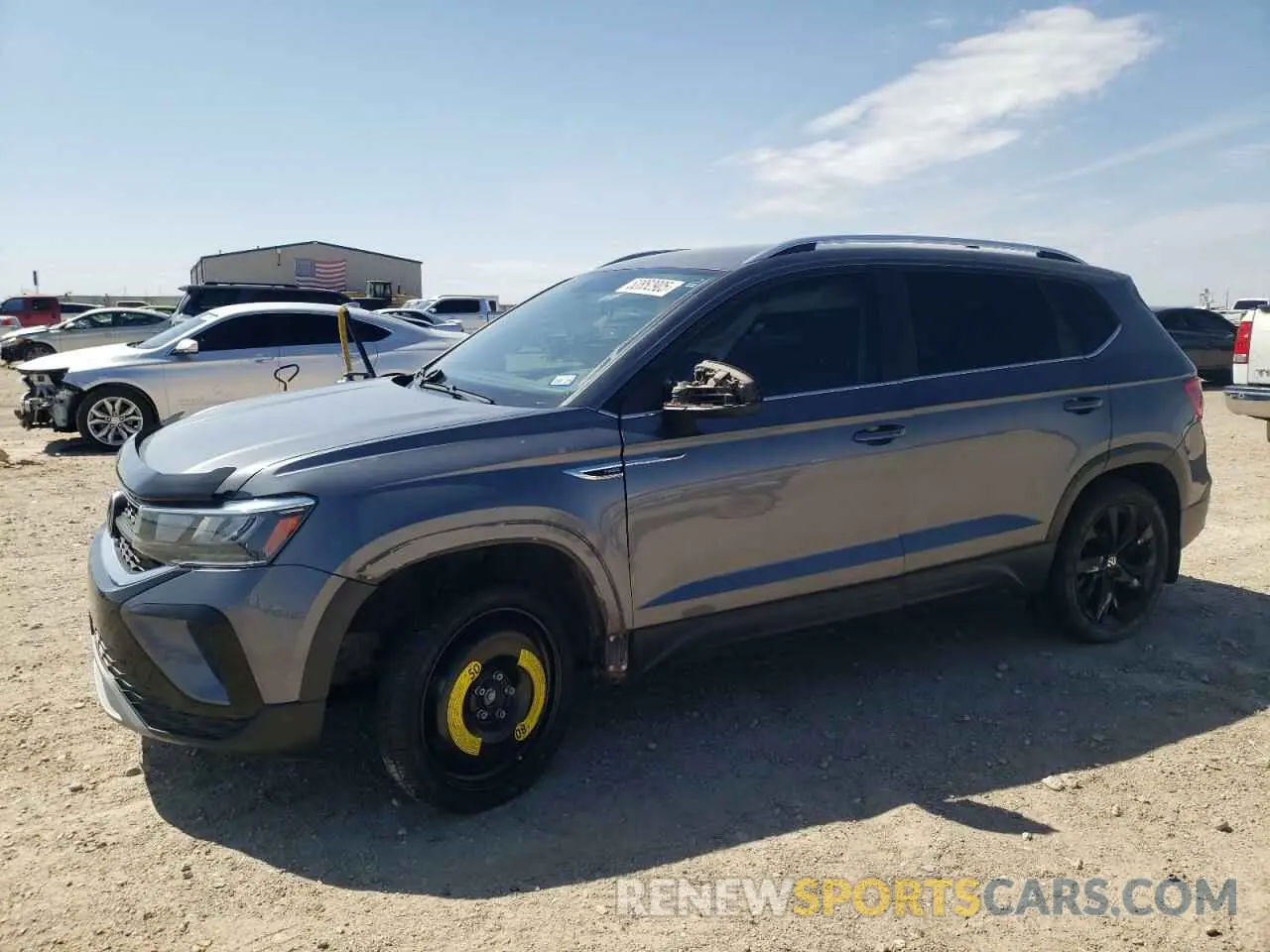 1 Photograph of a damaged car 3VVRX7B29NM076624 VOLKSWAGEN TAOS SE 2022