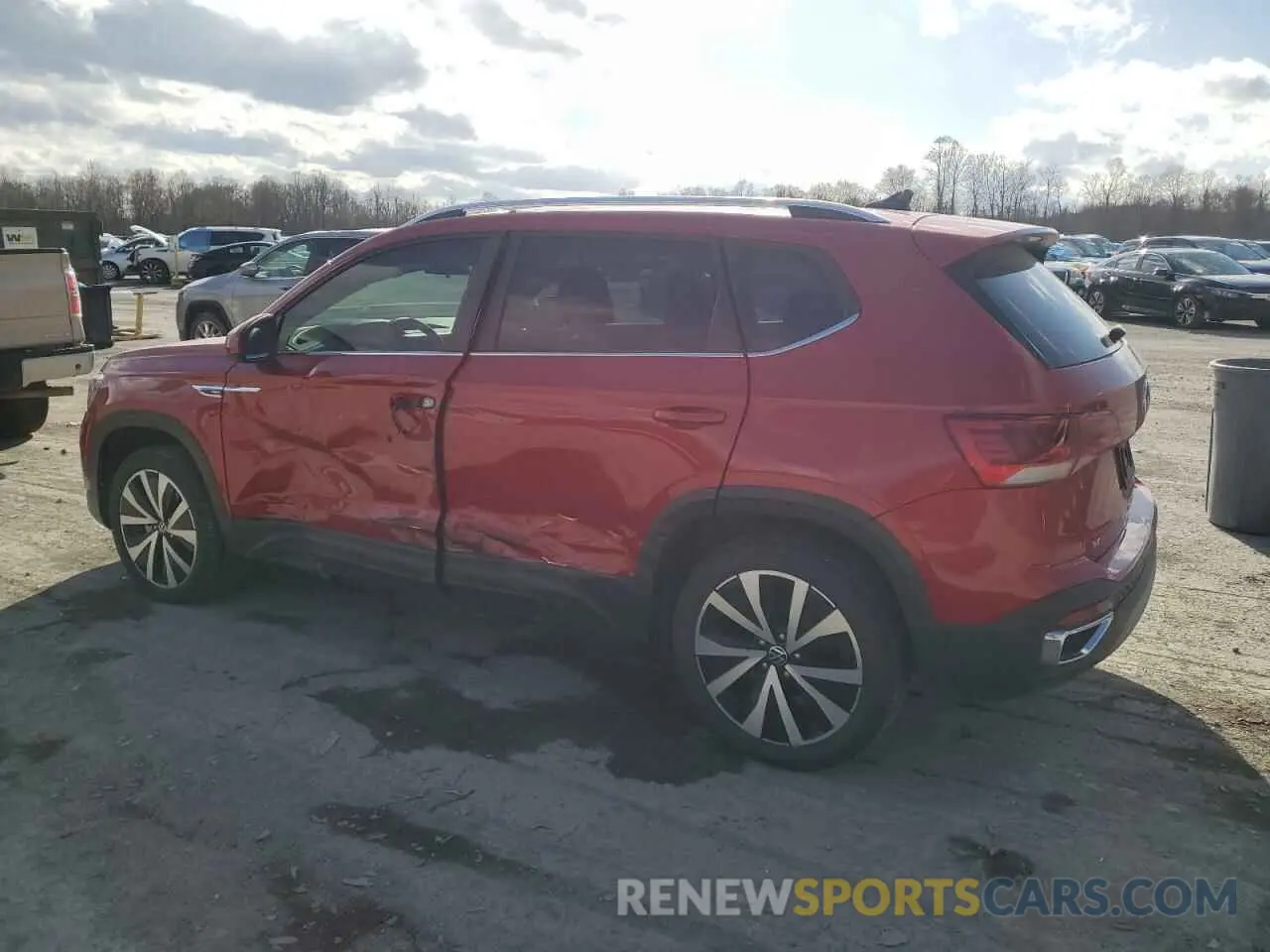 2 Photograph of a damaged car 3VVRX7B2XNM088667 VOLKSWAGEN TAOS SE 2022