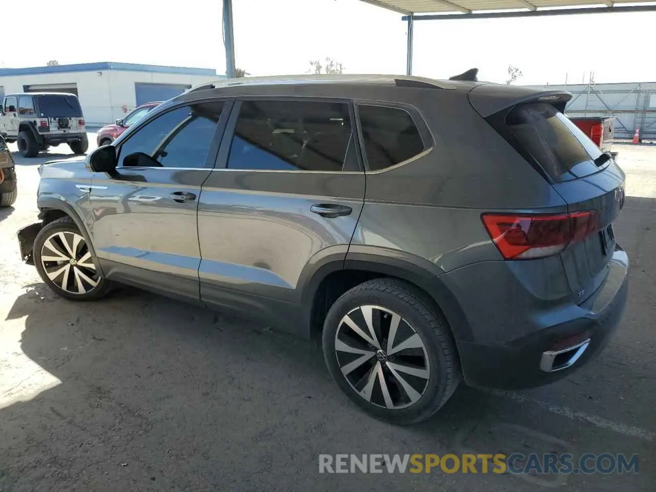 2 Photograph of a damaged car 3VVSX7B21NM011932 VOLKSWAGEN TAOS SE 2022