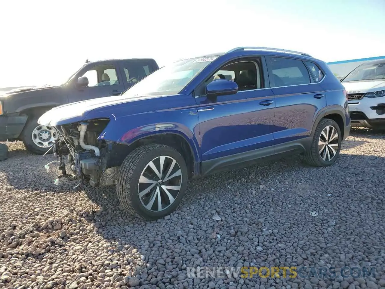 1 Photograph of a damaged car 3VVTX7B25NM016698 VOLKSWAGEN TAOS SE 2022