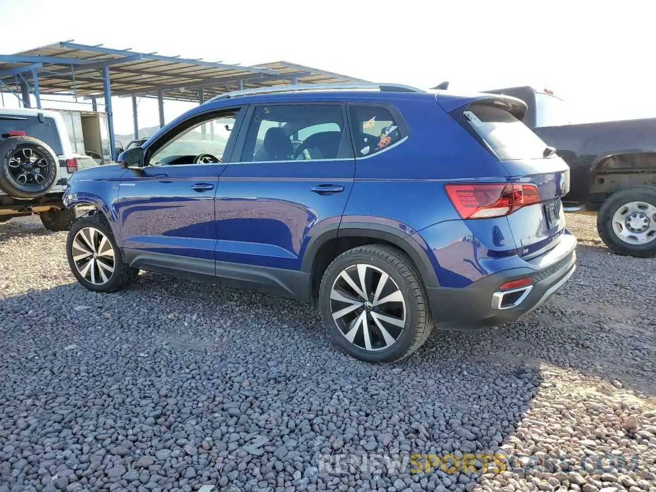 2 Photograph of a damaged car 3VVTX7B25NM016698 VOLKSWAGEN TAOS SE 2022