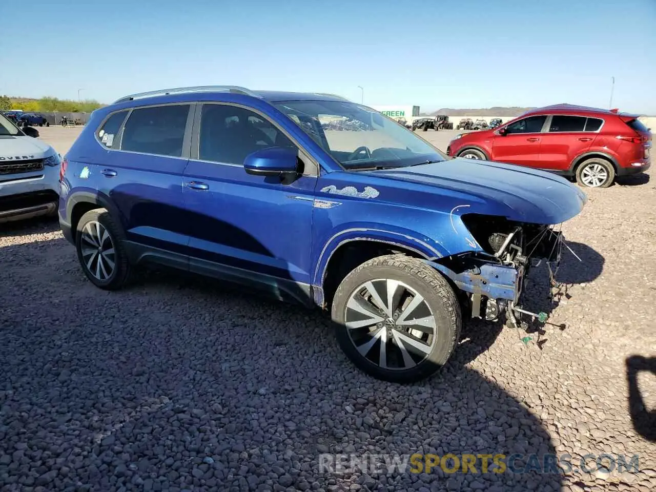 4 Photograph of a damaged car 3VVTX7B25NM016698 VOLKSWAGEN TAOS SE 2022
