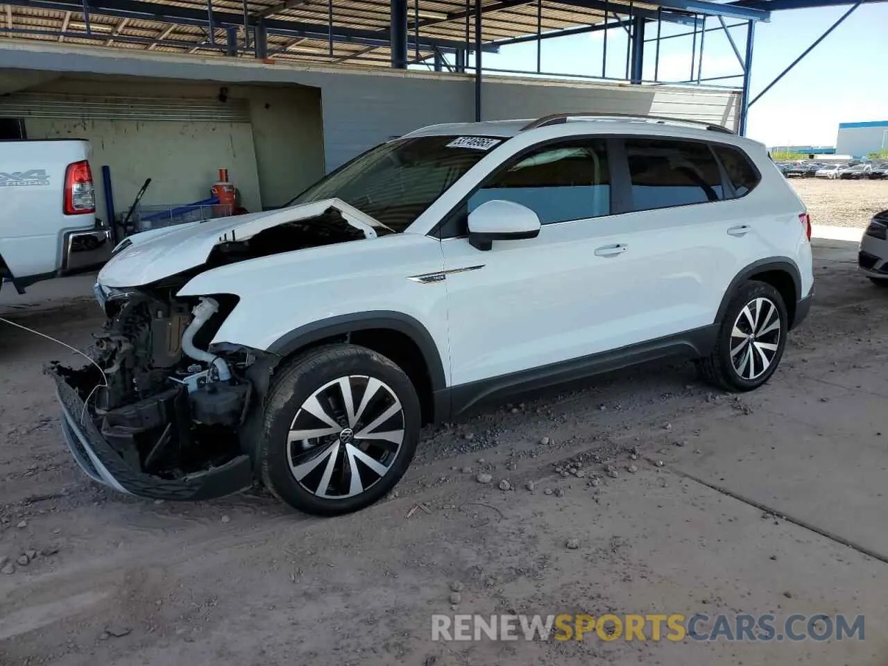 1 Photograph of a damaged car 3VVWX7B22NM046237 VOLKSWAGEN TAOS SE 2022