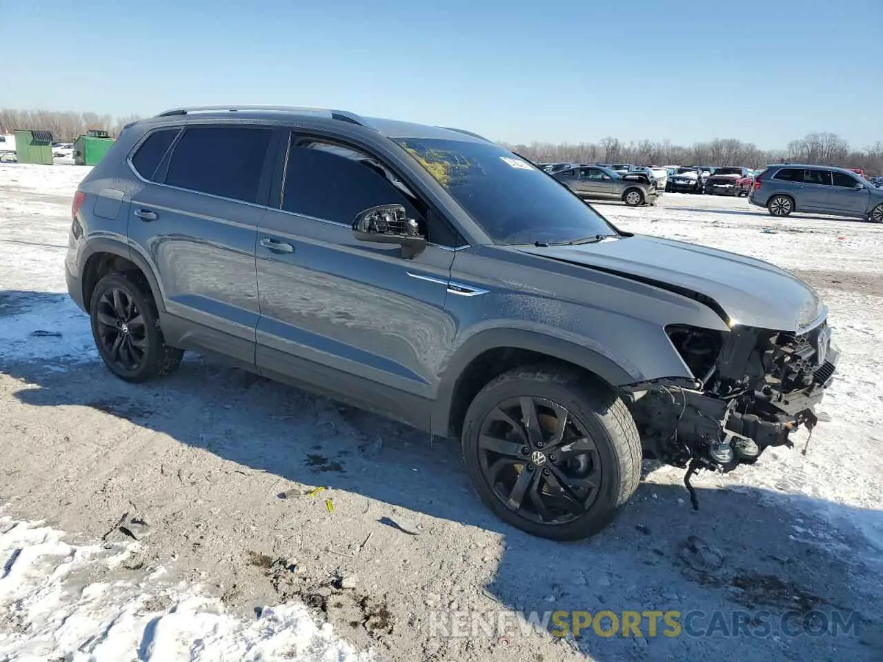 4 Photograph of a damaged car 3VVWX7B27NM090668 VOLKSWAGEN TAOS SE 2022
