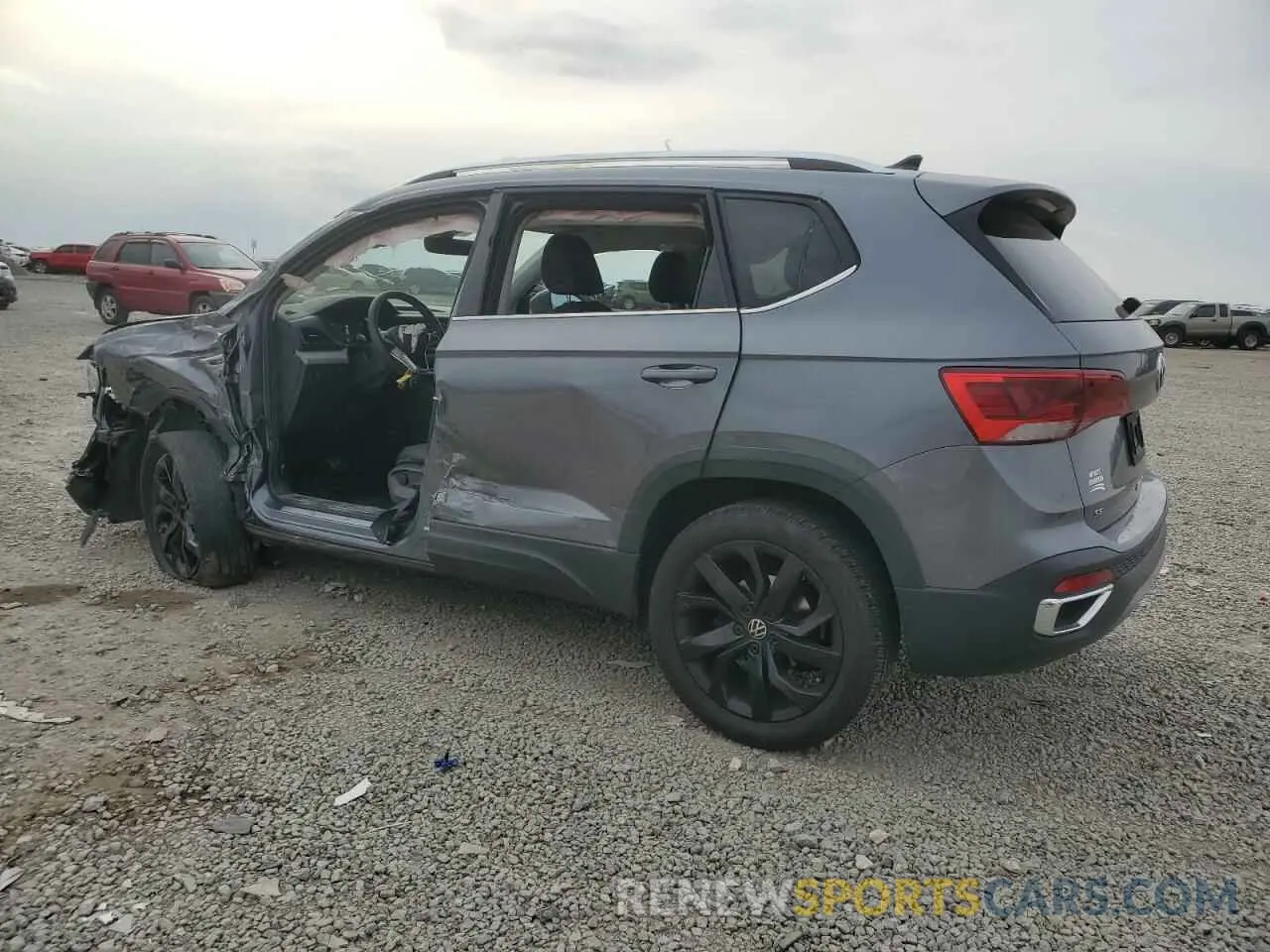 2 Photograph of a damaged car 3VVYX7B23NM060866 VOLKSWAGEN TAOS SE 2022