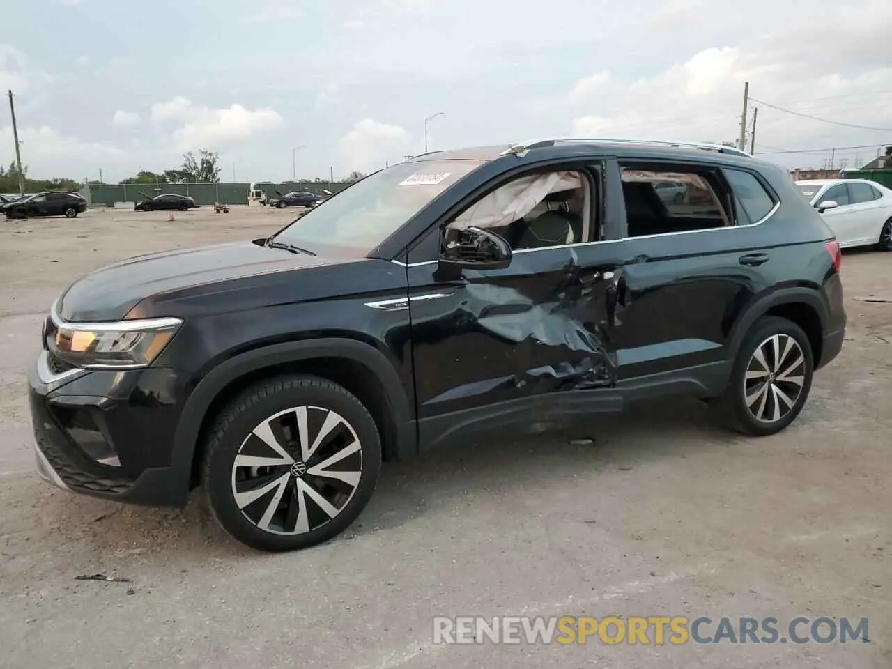 1 Photograph of a damaged car 3VVEX7B23PM372188 VOLKSWAGEN TAOS SE 2023
