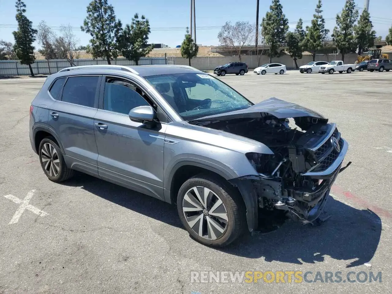 4 Photograph of a damaged car 3VVEX7B24PM364147 VOLKSWAGEN TAOS SE 2023