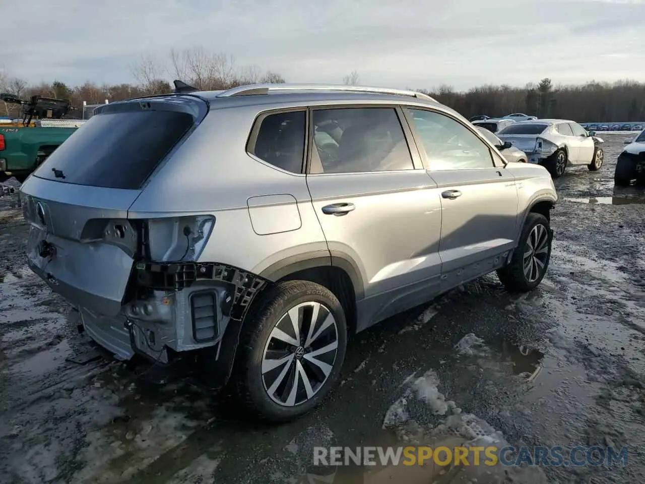 3 Photograph of a damaged car 3VVEX7B2XPM349443 VOLKSWAGEN TAOS SE 2023