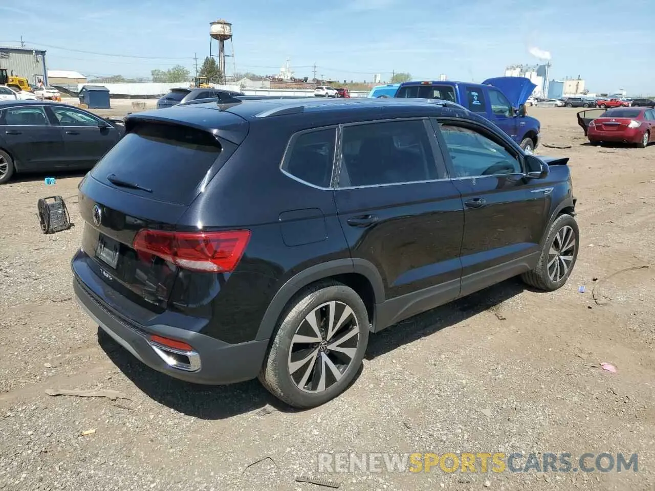 3 Photograph of a damaged car 3VVNX7B21PM309896 VOLKSWAGEN TAOS SE 2023