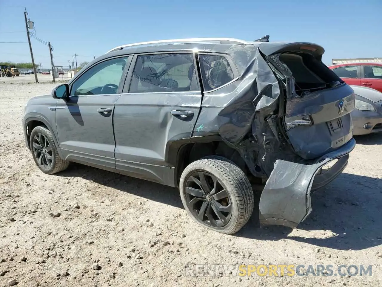 2 Photograph of a damaged car 3VVSX7B24PM344659 VOLKSWAGEN TAOS SE 2023
