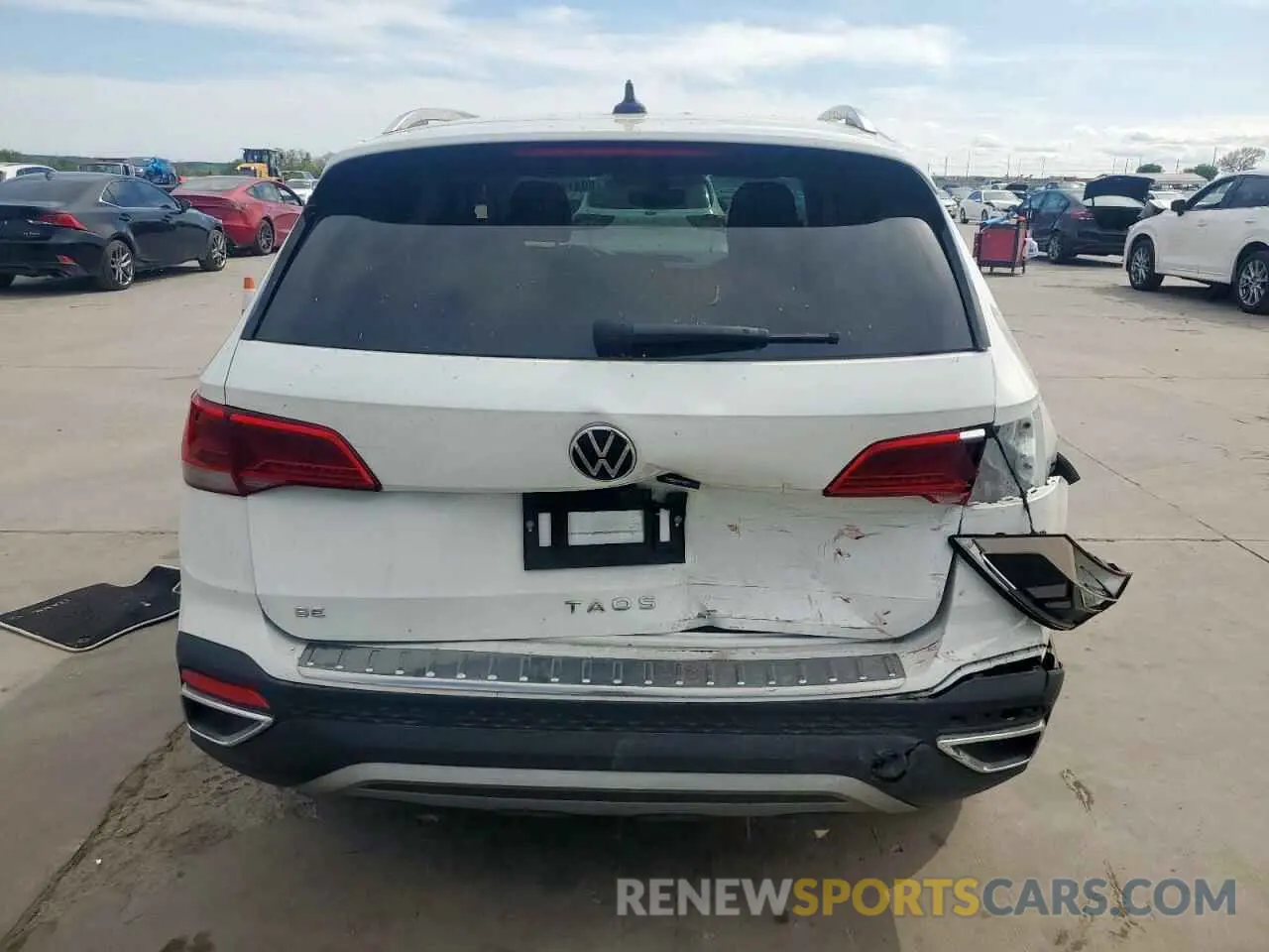 6 Photograph of a damaged car 3VVSX7B25PM309337 VOLKSWAGEN TAOS SE 2023