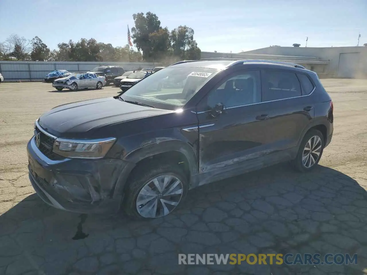 1 Photograph of a damaged car 3VVSX7B2XPM339014 VOLKSWAGEN TAOS SE 2023