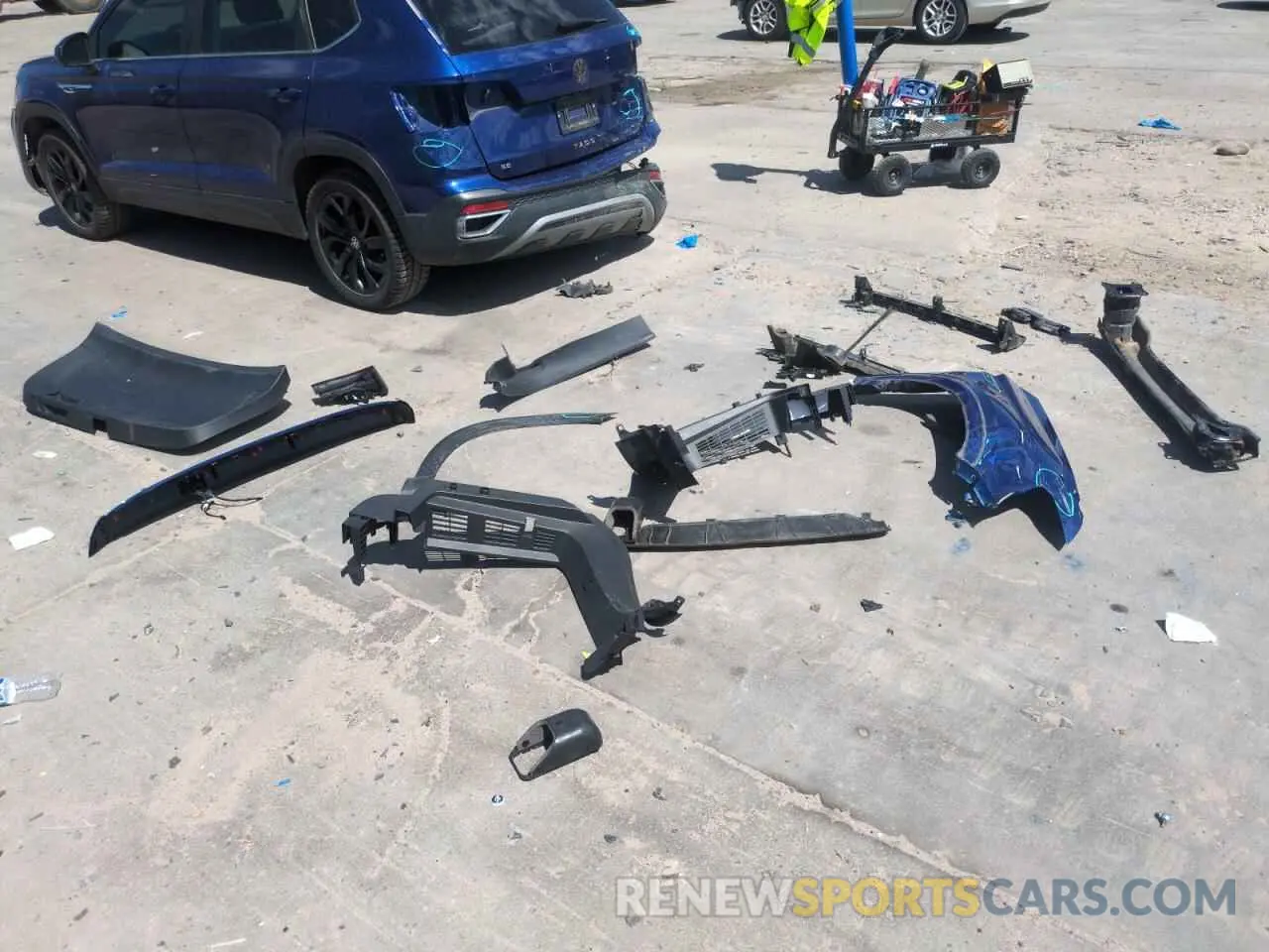 13 Photograph of a damaged car 3VVYX7B24PM322686 VOLKSWAGEN TAOS SE 2023