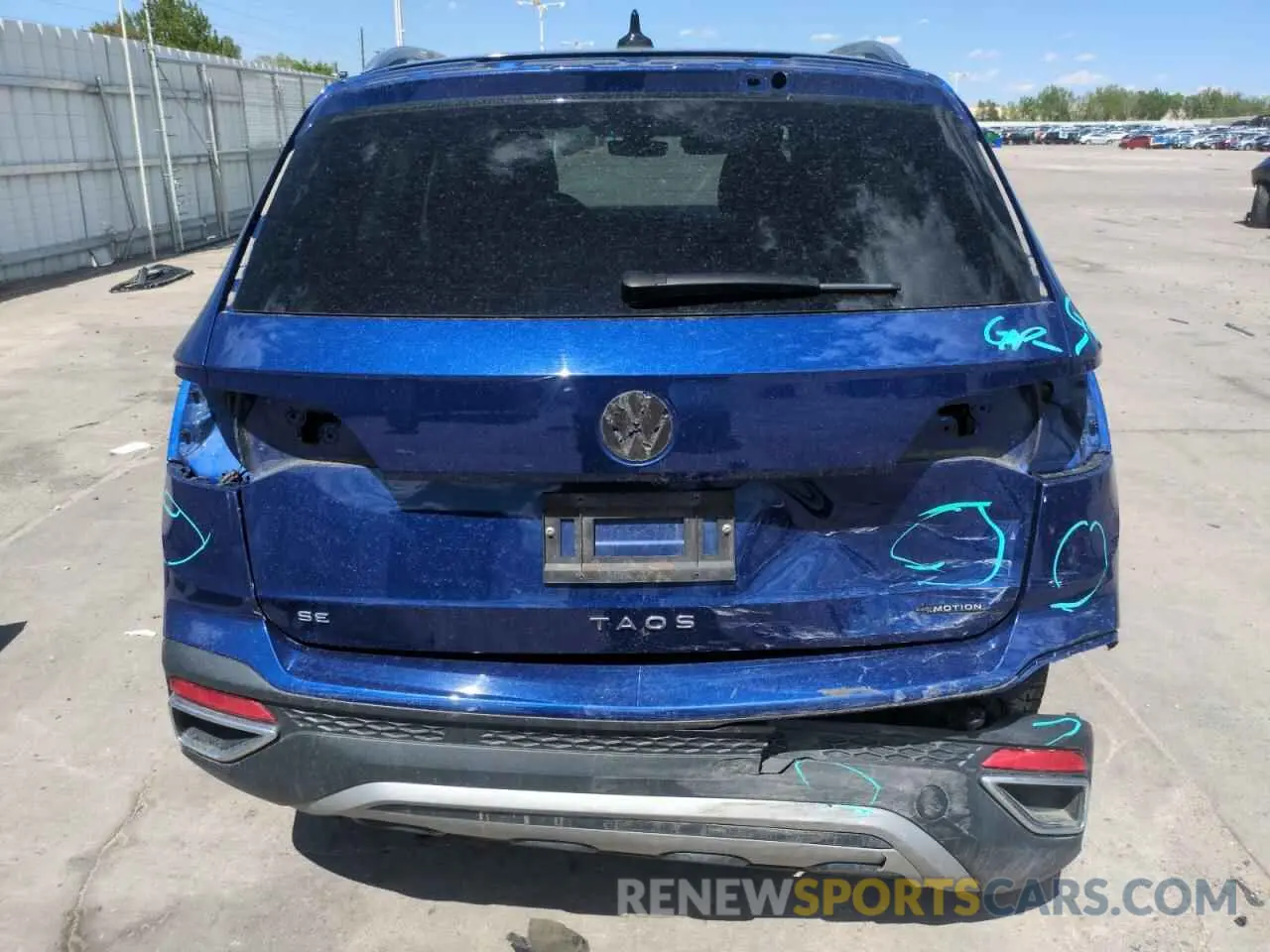 6 Photograph of a damaged car 3VVYX7B24PM322686 VOLKSWAGEN TAOS SE 2023