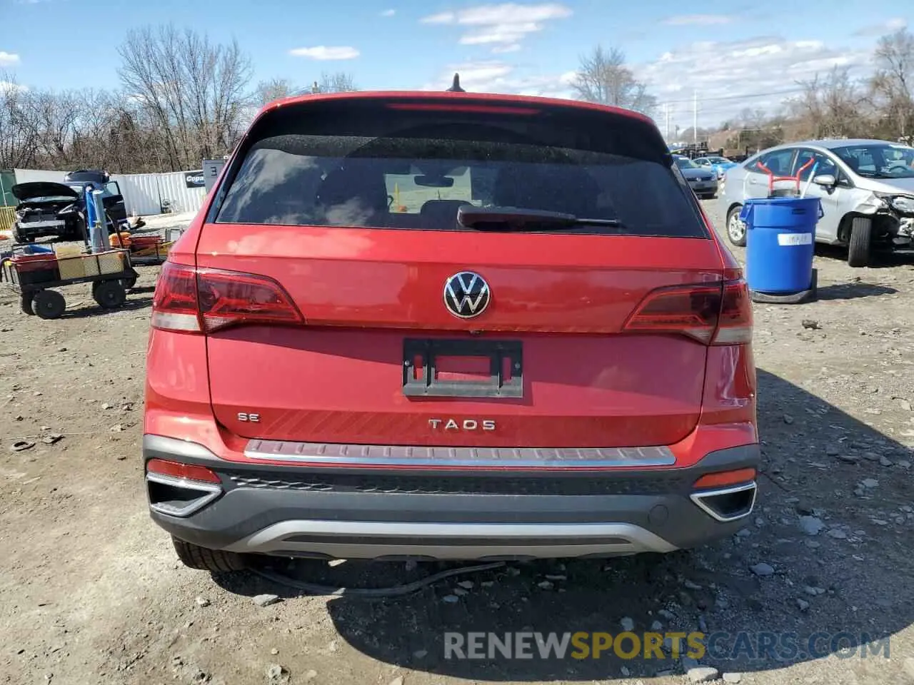 6 Photograph of a damaged car 3VVEX7B20RM000147 VOLKSWAGEN TAOS SE 2024