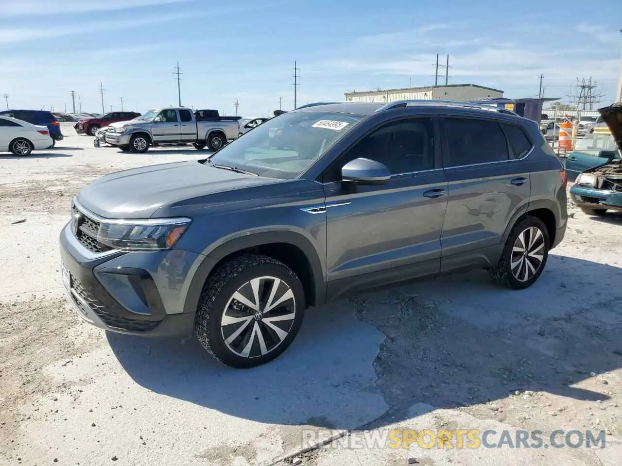 1 Photograph of a damaged car 3VVEX7B21RM105067 VOLKSWAGEN TAOS SE 2024