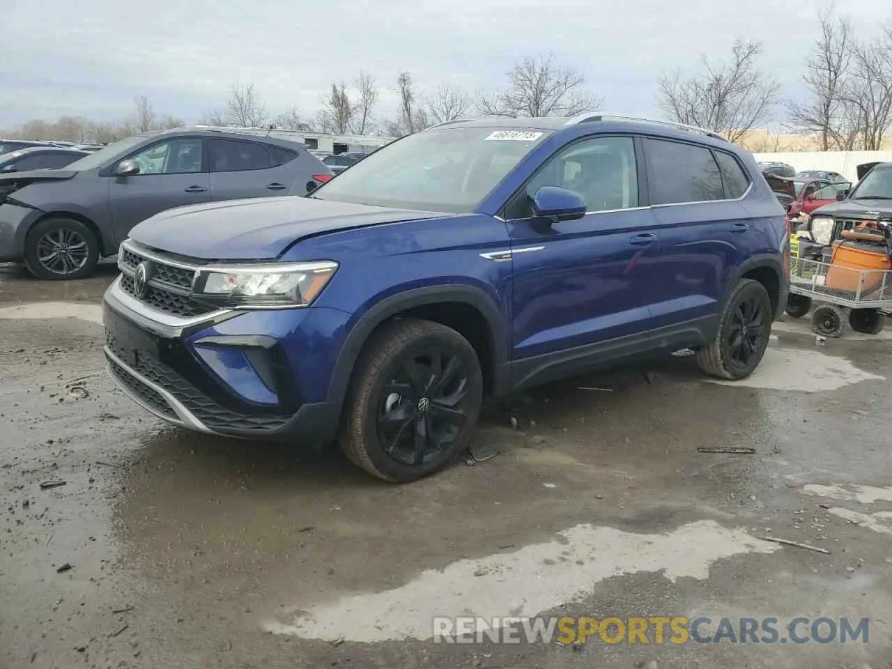1 Photograph of a damaged car 3VVEX7B23RM104633 VOLKSWAGEN TAOS SE 2024