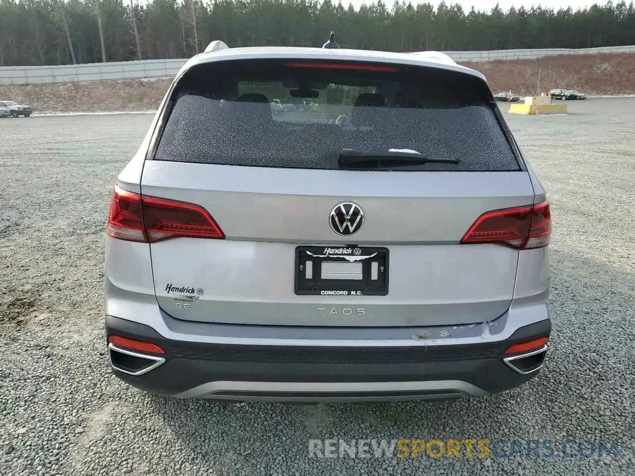 6 Photograph of a damaged car 3VVEX7B26RM010696 VOLKSWAGEN TAOS SE 2024