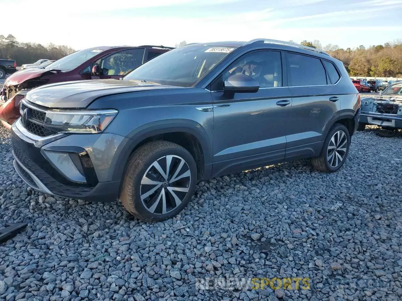 1 Photograph of a damaged car 3VVEX7B26RM096964 VOLKSWAGEN TAOS SE 2024