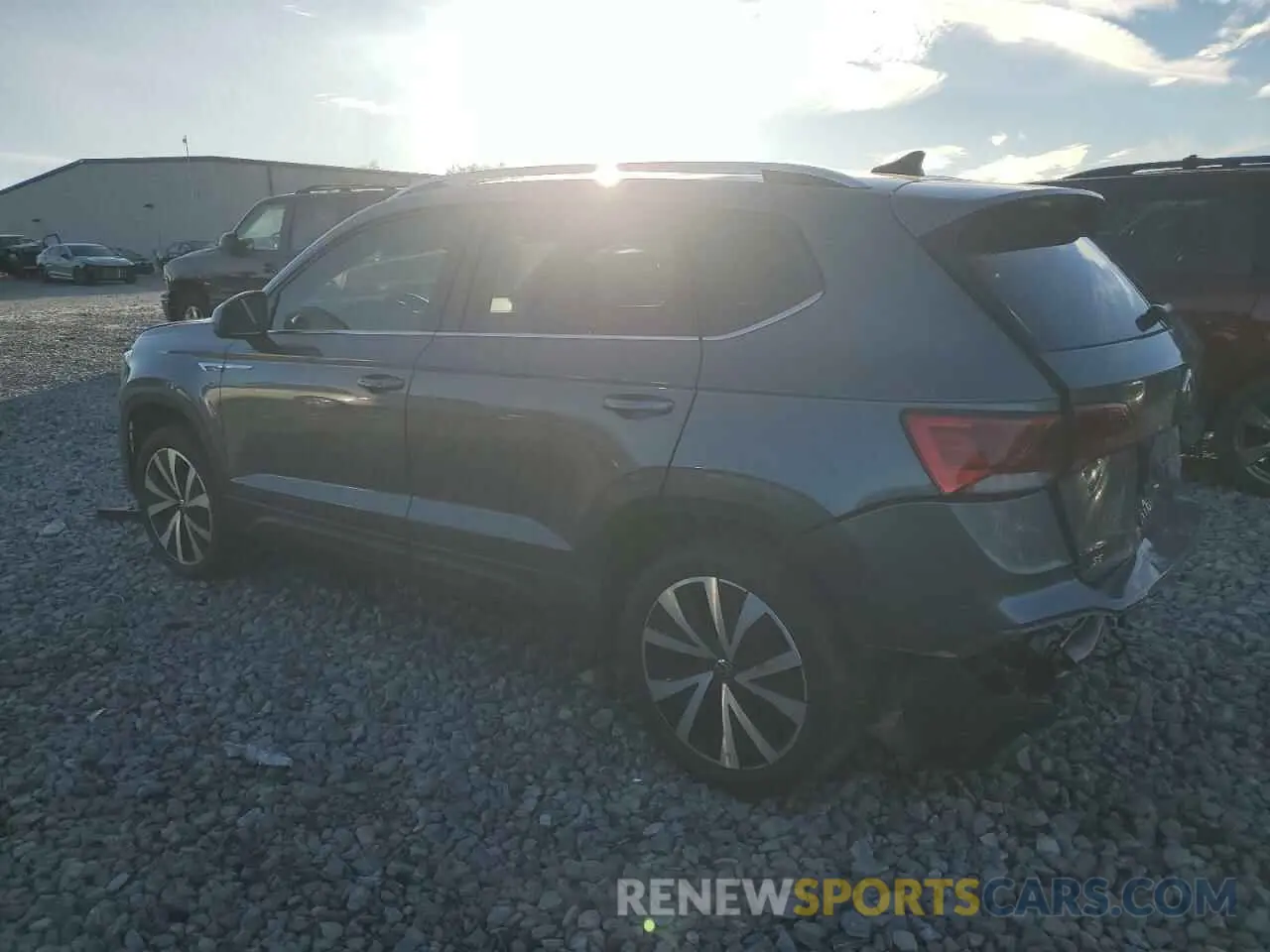 2 Photograph of a damaged car 3VVEX7B26RM096964 VOLKSWAGEN TAOS SE 2024