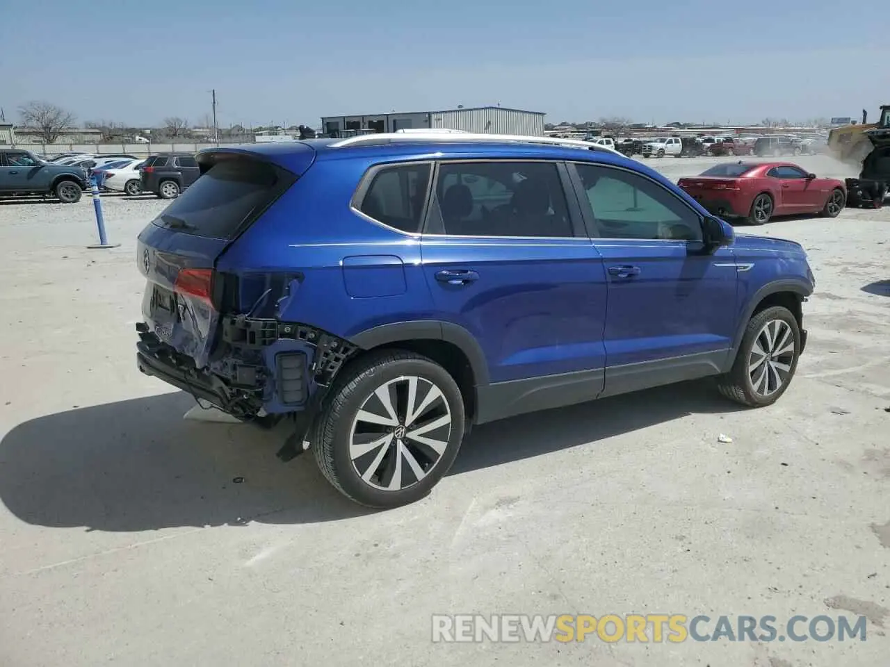 3 Photograph of a damaged car 3VVEX7B27RM065125 VOLKSWAGEN TAOS SE 2024