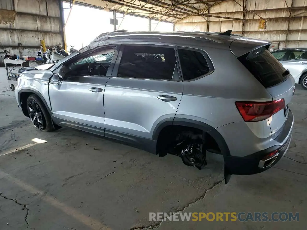 2 Photograph of a damaged car 3VVEX7B29RM053705 VOLKSWAGEN TAOS SE 2024